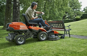 HUSQVARNA RIDE-ON LAWN MOWERS