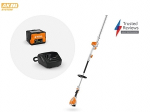 STIHL HLA 56 Cordless Long-reach Hedge Trimmer - AK System battery & charger set